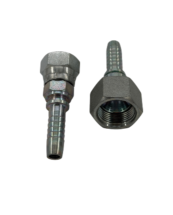 TERMINAL HEMBRA GIRATORIA ASIENTO JIC ROSCA MÉTRICA